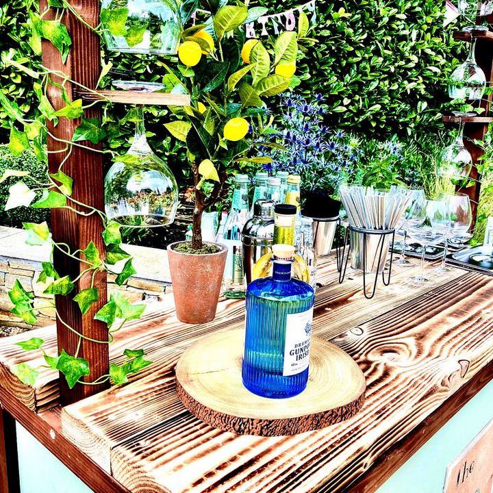 Gin Bar Hire Wedding Gin Bar Rent Gin Cart Polka Dot Events